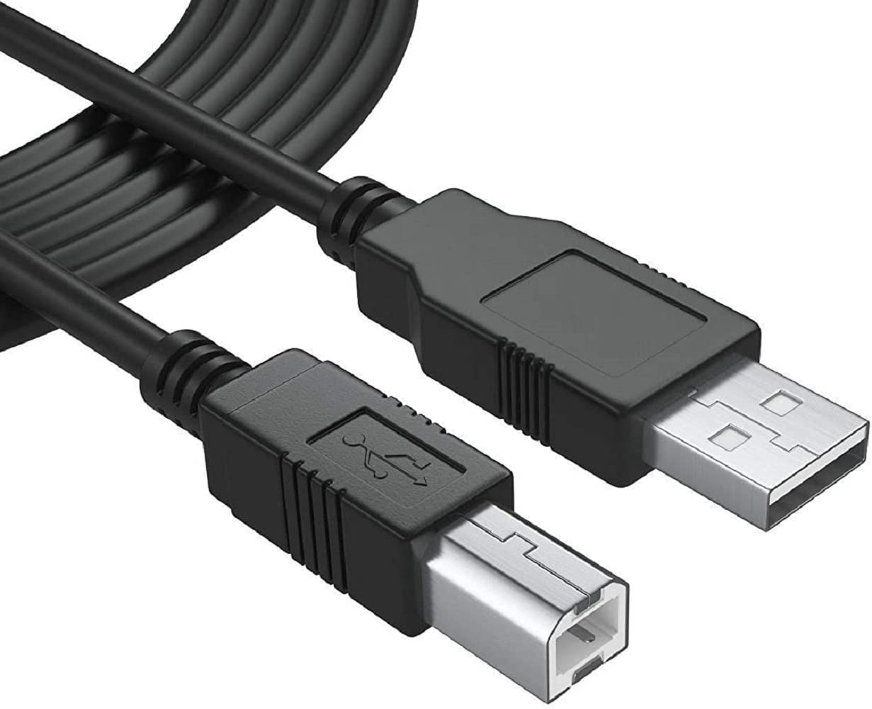 10 Meter USB 2.0 A to B Printer Cable | High-Speed Data Transfer Cord for Printers & Scanners | Compatible with HP, Canon, Epson, Brother, Samsung, Lexmark, Dell, Xerox & More