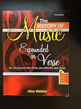 Paperback The History of Music Expounded in Verse Book