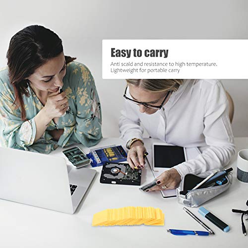 FAVOMOTO 50Pcs Solda Dica de Limpeza Esponja Esponja de Limpeza De Solda Ponta Do Ferro De Solda De