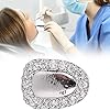 Teeth Grills for Your Teeth for Men Women, Tooth Bling Teeth Accessory Decoration for Halloween Party Hip Hop Show Gold/Silver Tooth (Single Portal Diamond Silver) #4
