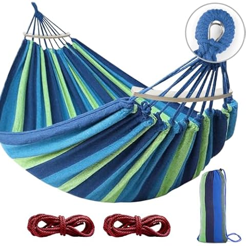 MOSFiATA Outdoor Hammock with Spreader Bars Cover