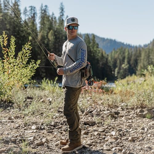 Image of Field & Stream Men's Roll Cast Long Sleeve Performance Tee Shirt with Drirelease