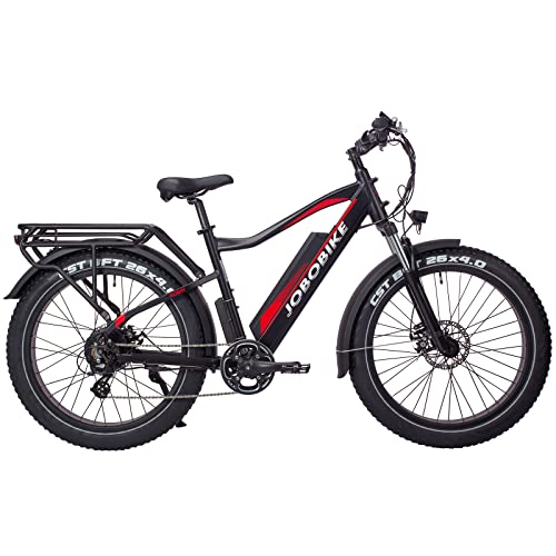 JOBO Ebike Elektrofahrrad 26 Zoll E-Faltrad mit Abnehmbare 48V 14Ah 672wh...