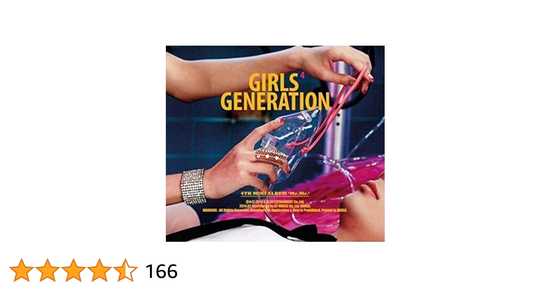 Amazon.co.jp: 少女時代 4th ミニアルバム - Mr. Mr. (韓国盤