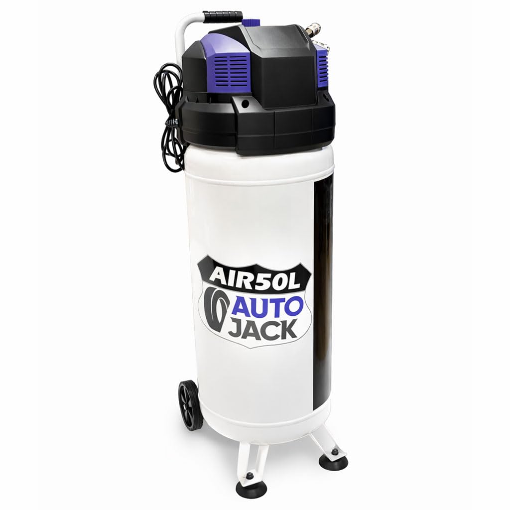 Air Compressor 50L Vertical Oil Free 2HP 10CFM 145PSI Portable Garage Workshop