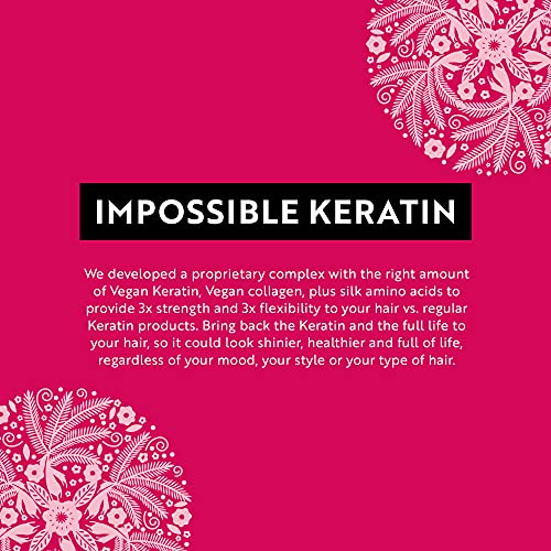 Latinus Beauty Full Hair Care Collection, Impossible Keratin Shampoo + Conditioner + Leave-In Cream (3 Count Each) #TOP4