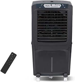 Bhaburly EV 90 L Air Cooler | BLDC Motor 110W | Smart Water Saving | Touch & Remote Control | Timer Empty Tank Alarm | Swing Function | 16" Blade | 5 Year Warranty (1 Yr standard & 5 Years on Motor)