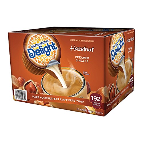 Product of International Delight Hazelnut Coffee Creamer Singles (192 ct.)- Pack of 2 - [Bulk Savings]