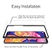 [3-Pack] PULEN Screen Protector for Samsung Galaxy A10E,HD Clear Anti-scratch Anti-Fingerprints 9H Hardness Tempered Glass with Easy Installation Tray