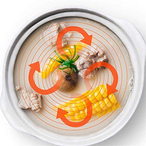 Cocotte en terre cuite à isolation thermique et haute résistance 3L