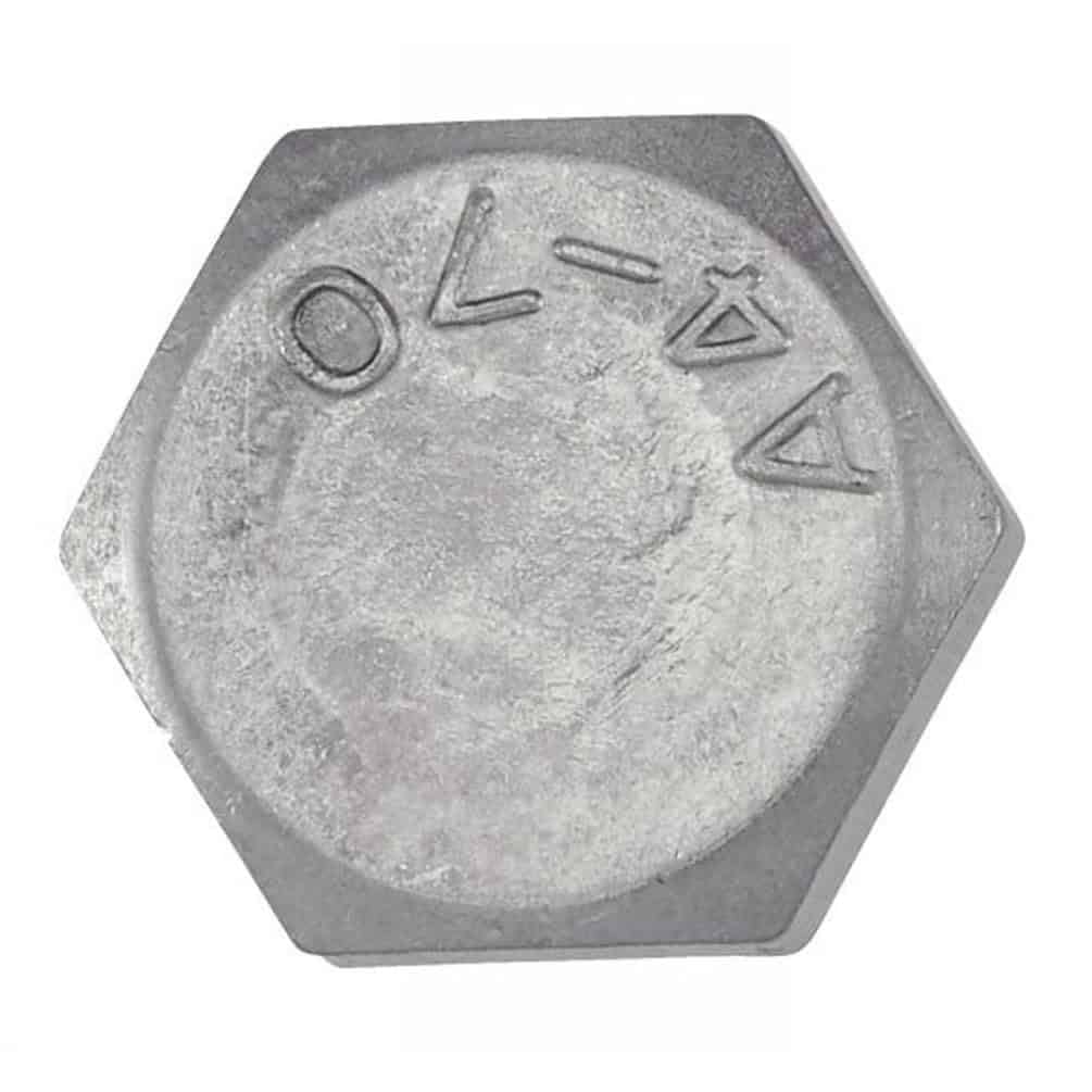 50 Vis à Bois Tête Hexagonale Tirefond 12 x 130 mm - DIN 571 - NFE25-607 - UNI 704 - Inox A4 - D-Work