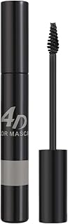 Water Resistant Mascara for Thick Luscious Lashes Volumizing Lengthening Washable with Warm Water Black One Size