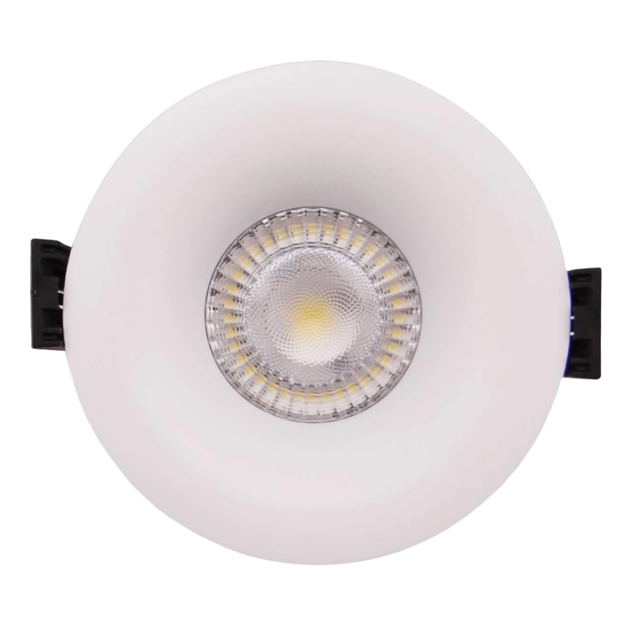 Ukew White Led Recessed Dimmable Downlight - Outdoor Modern Ip65 Waterproof Integrated Ceiling Spotlight, 7W Indoor Bathroom & Kitchen With 2700K/3000K/4000K/6500K Cct Light