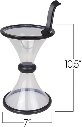 Miniatura 3 de ArtCreativity Hucha con moneda Vortex de 10.5 pulgadas para niños y adultos, divertida caja de ahorros de dinero que gira suelta cambio, el mejor