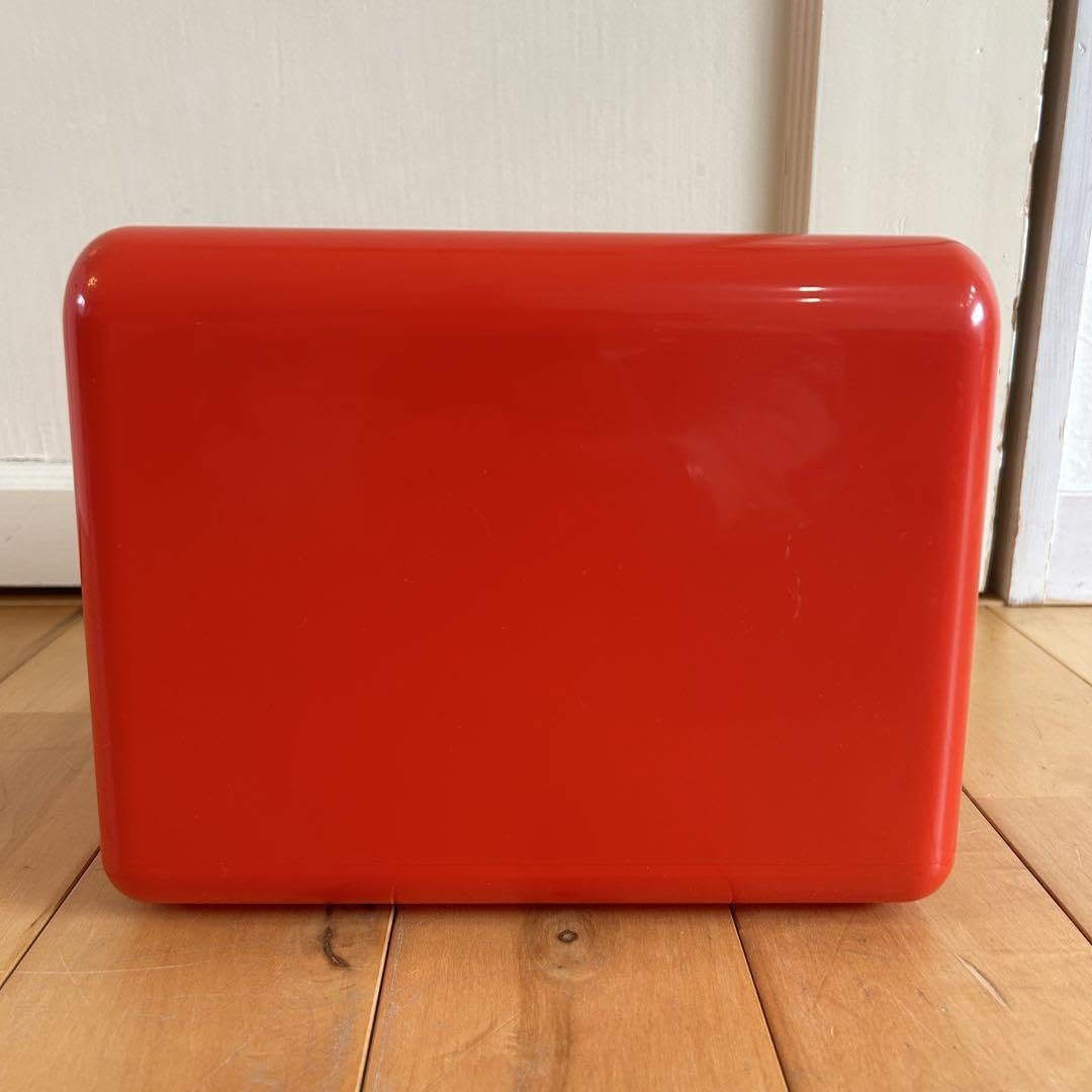 Amazon.co.jp: レトロポップ レッド フードケース 調味料 スパイス