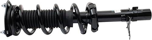 Miniatura 670 de TRQ Kit de suspensión delantera, conjunto de amortiguadores y resortes, barra estabilizadora, enlace estabilizador compatible con Chevrolet