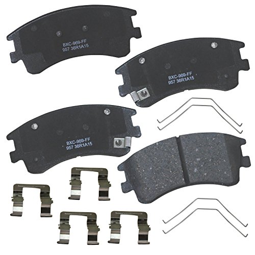 Image of Bendix Premium SBC957 Ceramic Front Brake Pads for Mazda 6 2005-2003