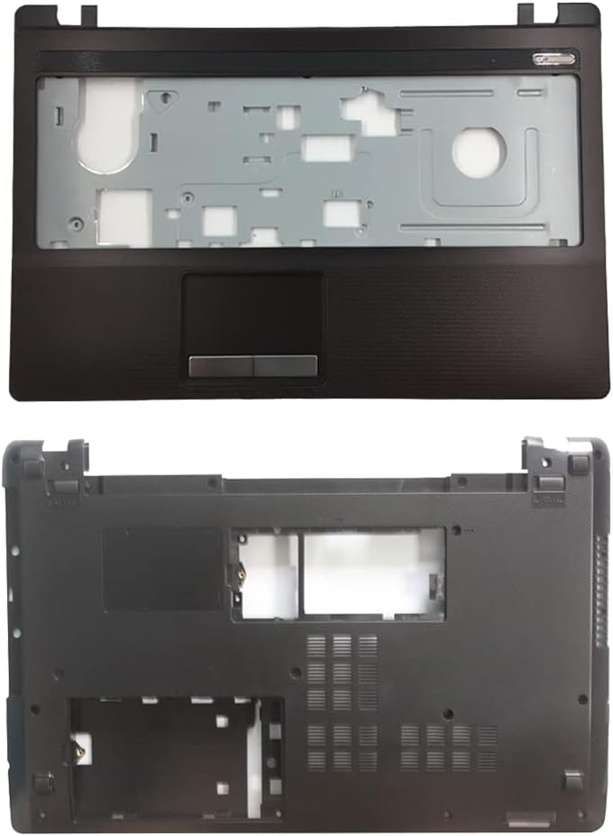 New for Asus A53T K53U K53B X53U K53T K53TA K53 X53B K53Z k53BY A53U X53Z 13GN5710P040-1 Laptop Palmrest Upper Cover/Bottom Base Case (Palmrest Cover+Bottom)