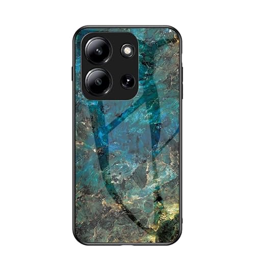 �X�}�z�P�[�X �Ή��@�� for Redmi 15C (171mm),�Ή��@�� for Xiaomi Poco C85 �yPC�p�l�� + TPU�\�t�g�V�F�� + �����K���X�z3in1�X�}�z�P�[�X Green