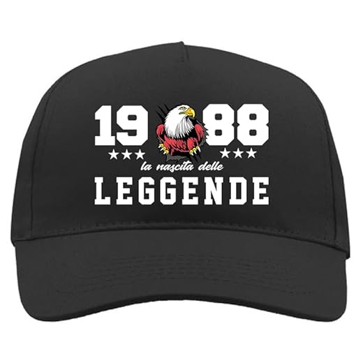 TeeDesign Gorra 36 años regalo cumpleaños: nacimiento de las leyendas gadget - 36 años - 1988