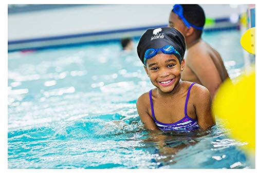 Happy Mane Silicone Swim Cap For Braids And Dreadlocks - Keeps Your Hair Dry While Swimming And Bathing Long Hair, Extensions, And Curly Hair - Large Shower Cap For Women, Men, Kids (Black, Small) #TOP6