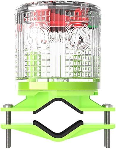 Miniatura 9 de Aolyty Luz de advertencia estroboscópica solar IP54 impermeable LED intermitente luz de seguridad brillante lámpara de advertencia al aire libre