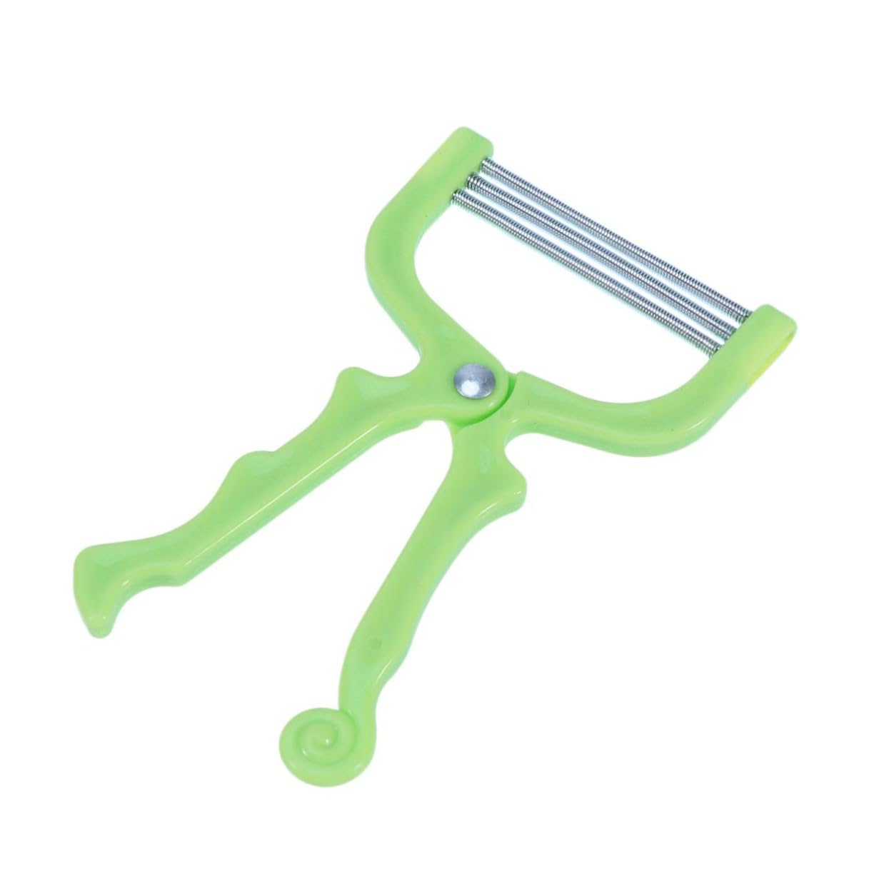 SAFIGLE Manual Facial Hair Remover Green Epilator Tool for Face Hair Threading Removes Unwanted Hair From Forehead Cheeks