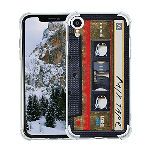 Cassette Tape for iPhone XR Case, Cool Vintage 80s 90s Music Cassette Mixtape Retro Phone Case for Women Men Boys Girls Matte Finish Soft Back Cover TPU Cassette Tape Case Cover Cassette Tape for iPhone XR Case, Cool Vintage 80s 90s Music Cassette Mixtape Retro Phone Case for Women Men Boys Girls Matte Finish Soft Back Cover TPU Cassette Tape Case Cover