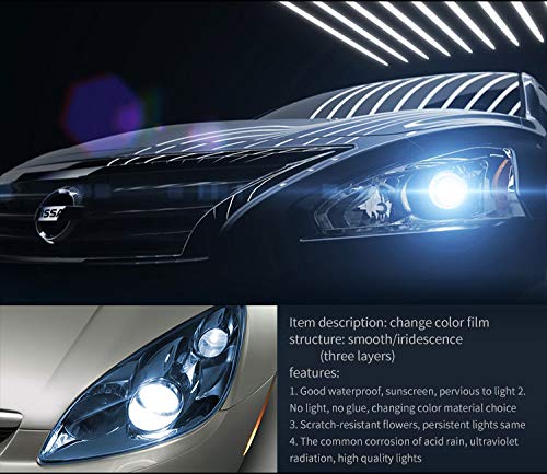 Pellicola Traslucida Per Fari Auto Chameleon Auto Car Styling, Luci - Foto 9