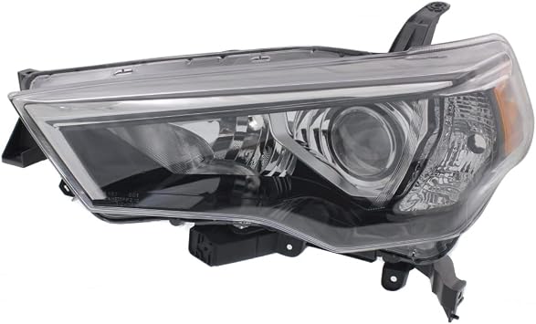 For Toyota 4Runner Headlight Assembly 2014 15 16 17 18 19 2020 Driver Side | Black Bezel For TO2518150 | 81170-35571