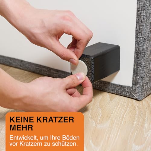 Hynec Premium Möbelschoner Filzgleiter Selbstklebend, Filzgleiter für Stühle, Bodenschoner für Stühle - 106 Teile, 7 GRÖSSEN, BEIGE, bodenschutz Stuhl