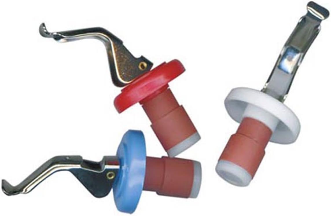 Norpro 288 Bottle Stopper, 3 Piece, Multicolored