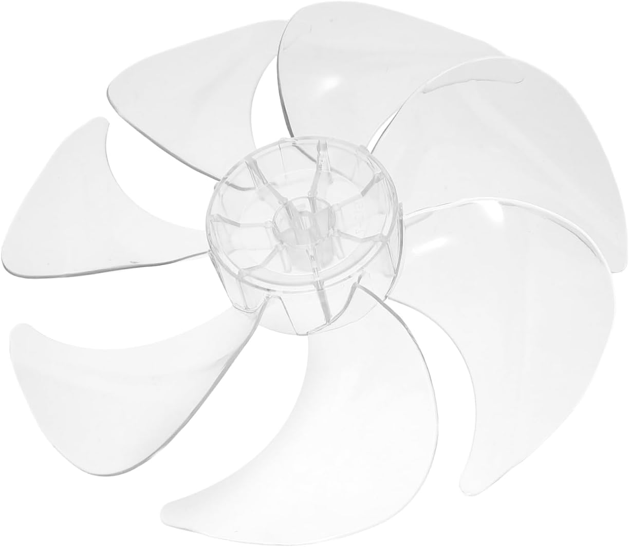 ULTECHNOVO Universal Replacement Electric Fan Blades for Pedestal and Table Fans Quiet Plastic Blade Replacement Parts for Home Office Use 11.81X11.81X1.96In