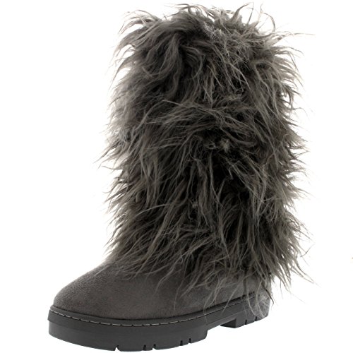 Women's Waterproof Winter Snow Boots with Long Calf Coverage for Maximum Warmth