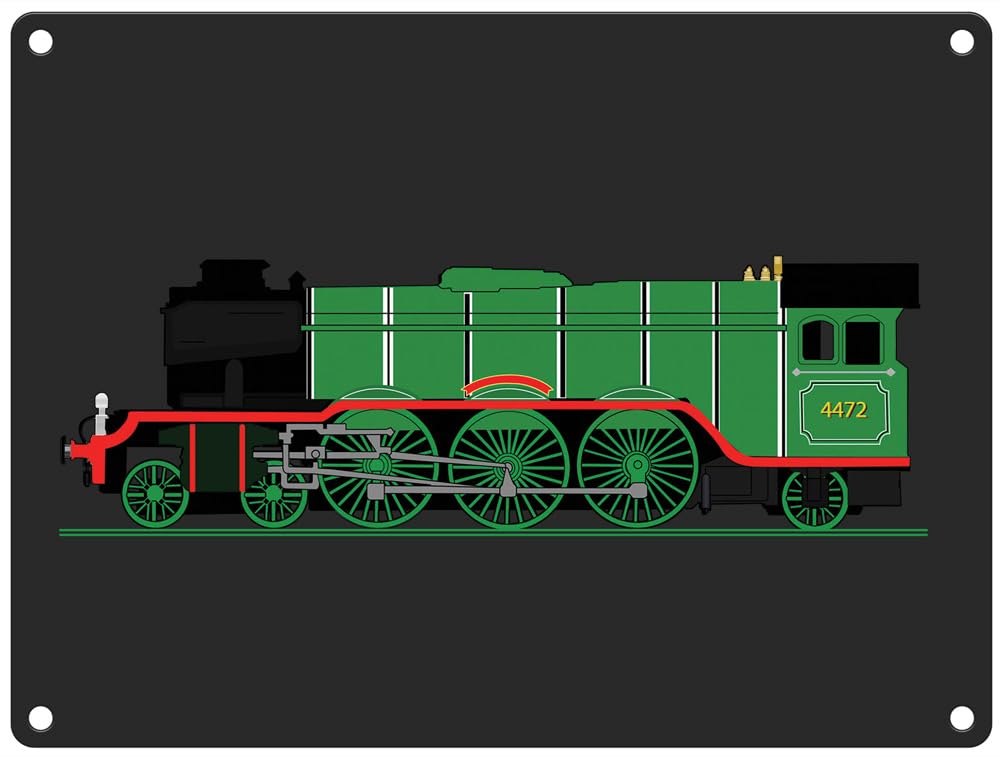 Coach House Partners Limited Flying Scotsman Metal Sign 15x20cm
