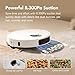 Mova P10 Ultra Robot Vacuum and Mop 8,300Pa Suction 140°F Hot Water Auto Mop Washing & Drying, Dual Spinning Extenable Clean, 10.5mm Lifting for Carpet, 360°Obstacle Avoidance, App Control