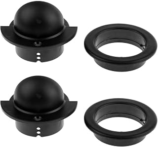 Set of 2 Plastic Foosball Table Entry Courts Table Soccer