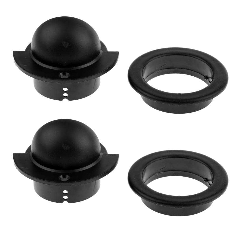 AMLESO Set of 2 Plastic Foosball Table Entry Courts Table Soccer