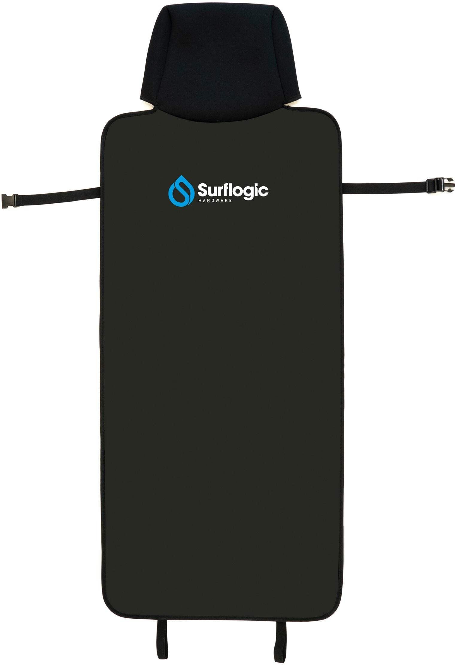 SURF LOGIC Waterproof Car Seat Cover Single Cover, Adulti Unisex, Neoprene/Black (Nero) Taglia Unica