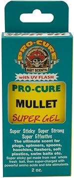 Pro-Cure Mullet Super Gel, 2 Ounce | Mullet is a staple for saltwater anglers around the globe.