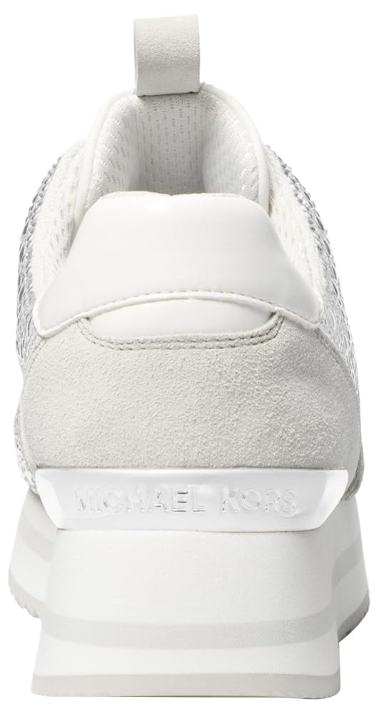 Michael Kors Women's Raina Trainer, Aluminum, 10 by Michael Kors - Image 3