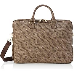 Maletin Louis Vuitton Mujer Guess 4G Uptown Computer Bag - Maletín para Ordenador portátil de 15´´, Color marrón