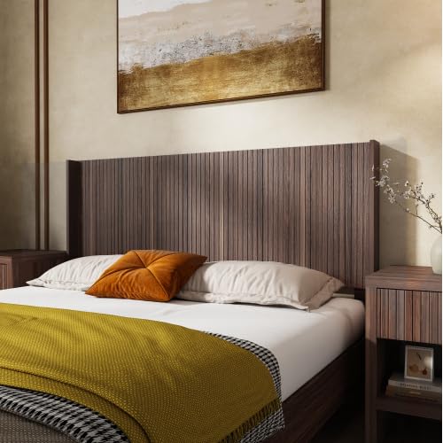 Anwick King Size Wall-Mounted Wood Headboard