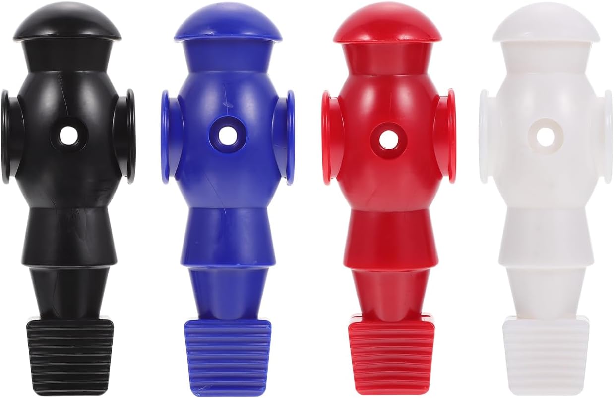 Homoyoyo 4pcs Foosball Men Replacement, Football Players Parts Foosball Man Table Player Football Machine Accessories