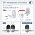 Smart Keypad Door Lock with Handle: NICE DIGI Keyless Entry Fingerprint Lock for Front/Interior Door, Electronic Digital Lock with Code, Easy Installation(Model X1)