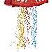 BLUE PANDA Pull String Circus Pinata - Small, 16.5 x 3 x 13 In, Red, Blue & Yellow - Carnival Pinata & Party Decoration - Pull String for Kids for Circus Themed Birthday Party