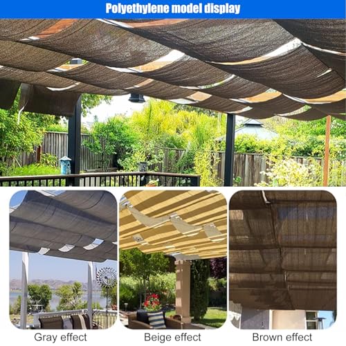 Voile d'ombrage rétractable ondulée contre la chaleur de terrasse