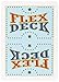 Flexdeck: (Dominoes, Word Games, Card Games Combined) All in one Deck of Playing Cards for Kids and Adults to Travel and Play at Home