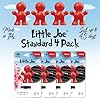 Little Joe Standard Car Air Freshener, 45-Day Long-Lasting Fragrance, Strong Scented Vent Clip for Car Interior Home & Office - 4 Pack Cherry Scent (Red) #2