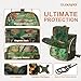 Tuxapo Binocular Harness Chest Pack with Rangefinder Pouch Rain Cover Bino Case for Hunting Hiking Shooting